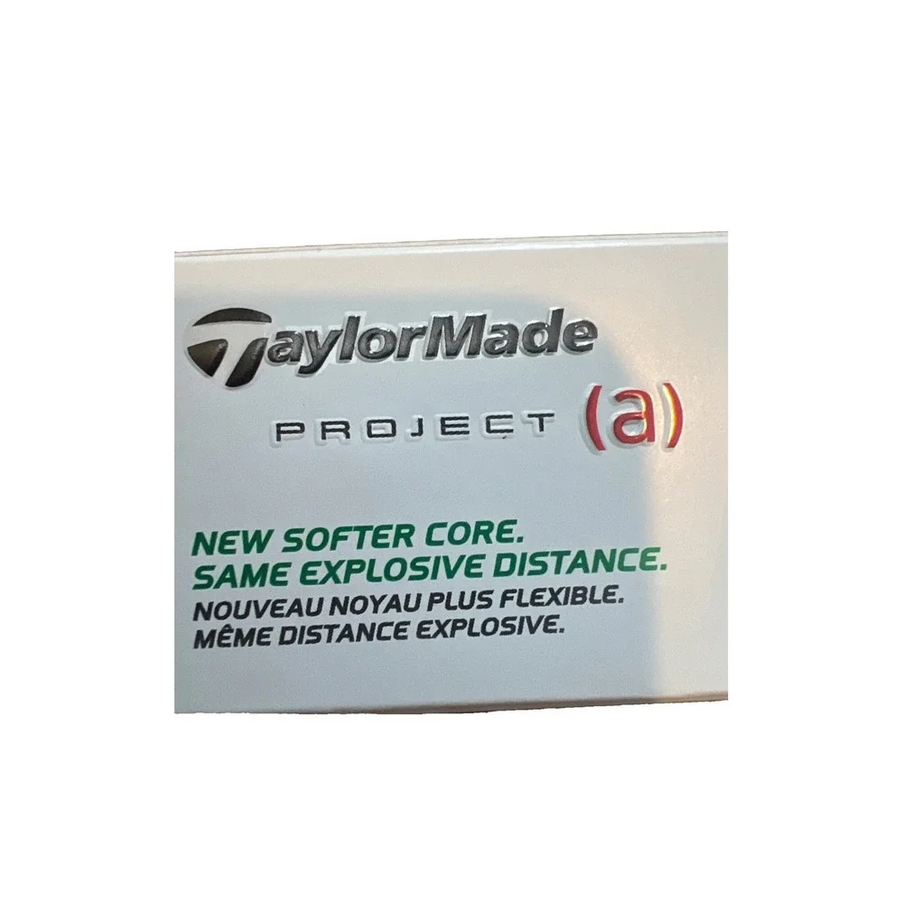 Taylor Made Project (a) Golf‎ Balls White 3 In A Pack New in Box